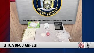 54-Year-Old Arrested in Utica After Police Seize Crystal Meth, Fentanyl, Cocaine