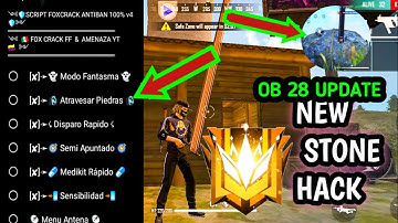 NEW UPDATE 1.62.X OB-28 SCRIPT HACK FREE FIRE GHOST👻 HACK, STONE🗿HACK, AUTOAIM, AIMLOCK ETC.. HACK