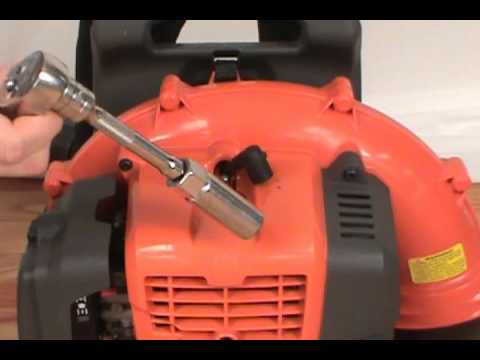 When To Replace Spark Plugs >> Changing the Spark Plug - Husqvarna Backpack Leaf Blower ... When To Replace Spark Plugs >> Changing the Spark Plug - Husqvarna Backpack Leaf Blower ...