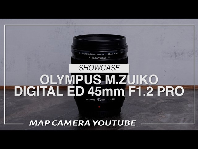 OLYMPUS M.ZUIKO DIGITAL ED 45mm F1.2 PRO Product Review - YouTube