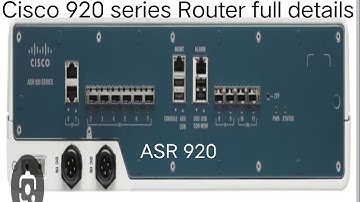 TELECOMMUNICATION Jio ODC Cisco Router ASR 920 series FULL DETAILS #viralvideo #video #telecom