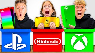 6000€ PLAYSTATION vs NINTENDO vs XBOX Mystery Box Opening! 😱 Welche Box ist WERTVOLLER?