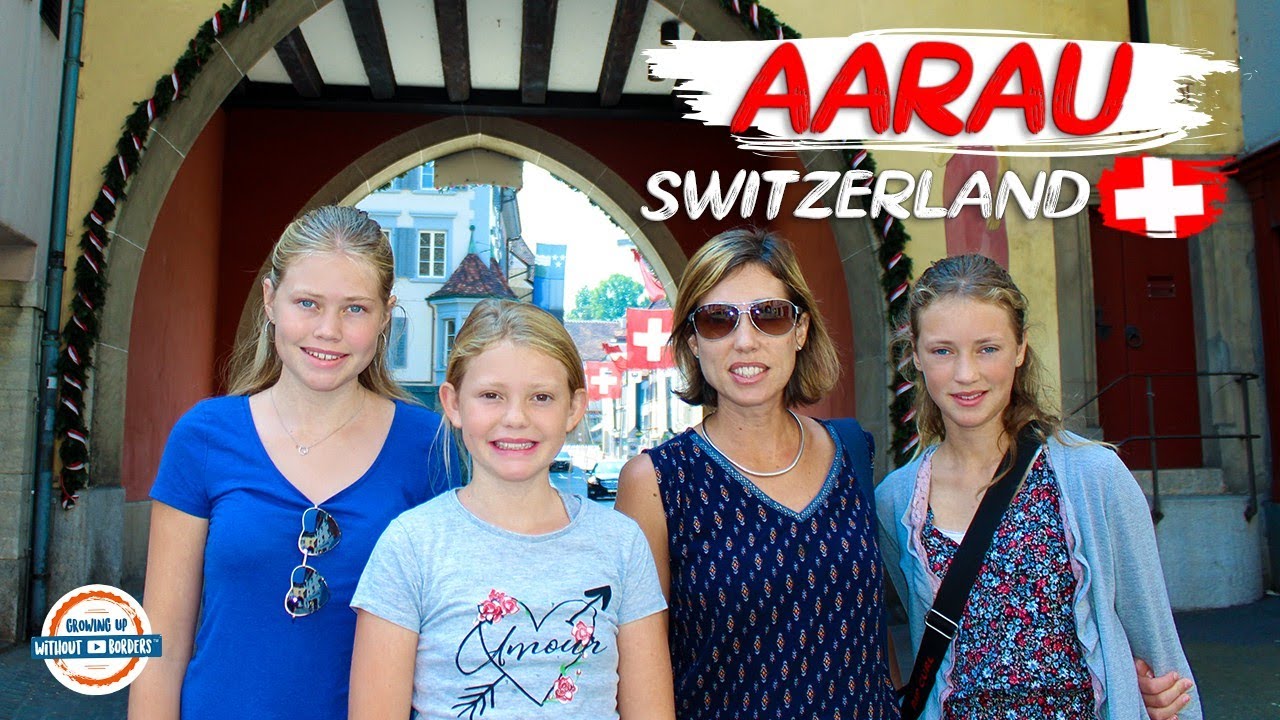 Aarau Switzerland - Birthplace of Frey Chocolate & The Habsburg Empire | 90+ Countries With 3 Kids