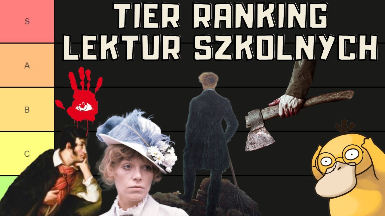 RANKING LEKTUR SZKOLNYCH (40 książek) 🏫 📖 - YouTube
