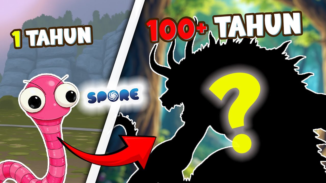 Gue Menciptakan Spesies TANPA KAKI Sampai Jadi MONSTER Selama 100+ Tahun Di Spore