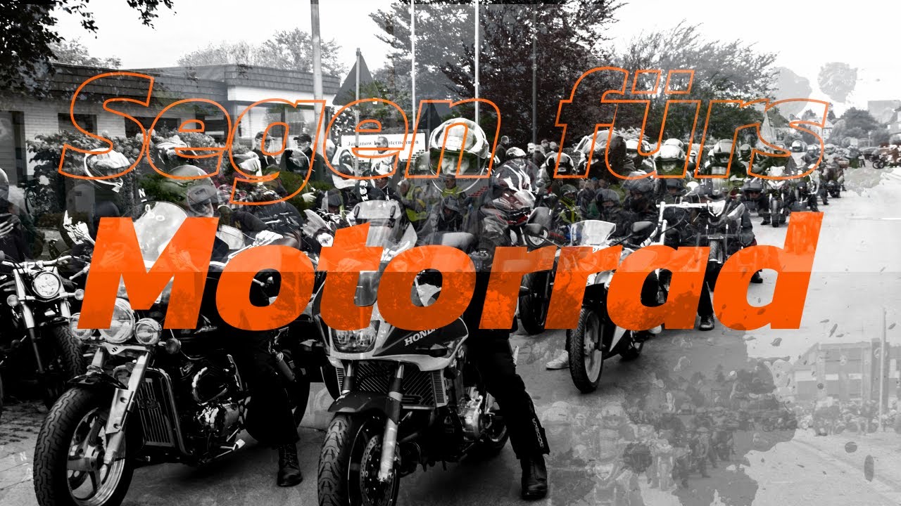 Mit kirchlichem Segen in die Saison: Hunderte Biker rollen nach Gehrde