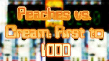 Peaches vs. Cream: First to 1000 [ASMR]