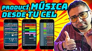 📲 6 MEJORES APPS GRATIS para HACER MUSICA en CELULAR 2023 | Apps para PRODUCIR MÚSICA android iphone screenshot 2