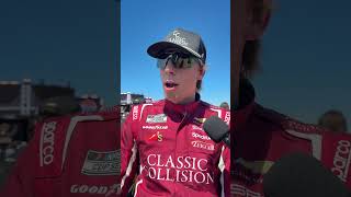 Carson Hocevar says he got pushed into Denny Hamlin