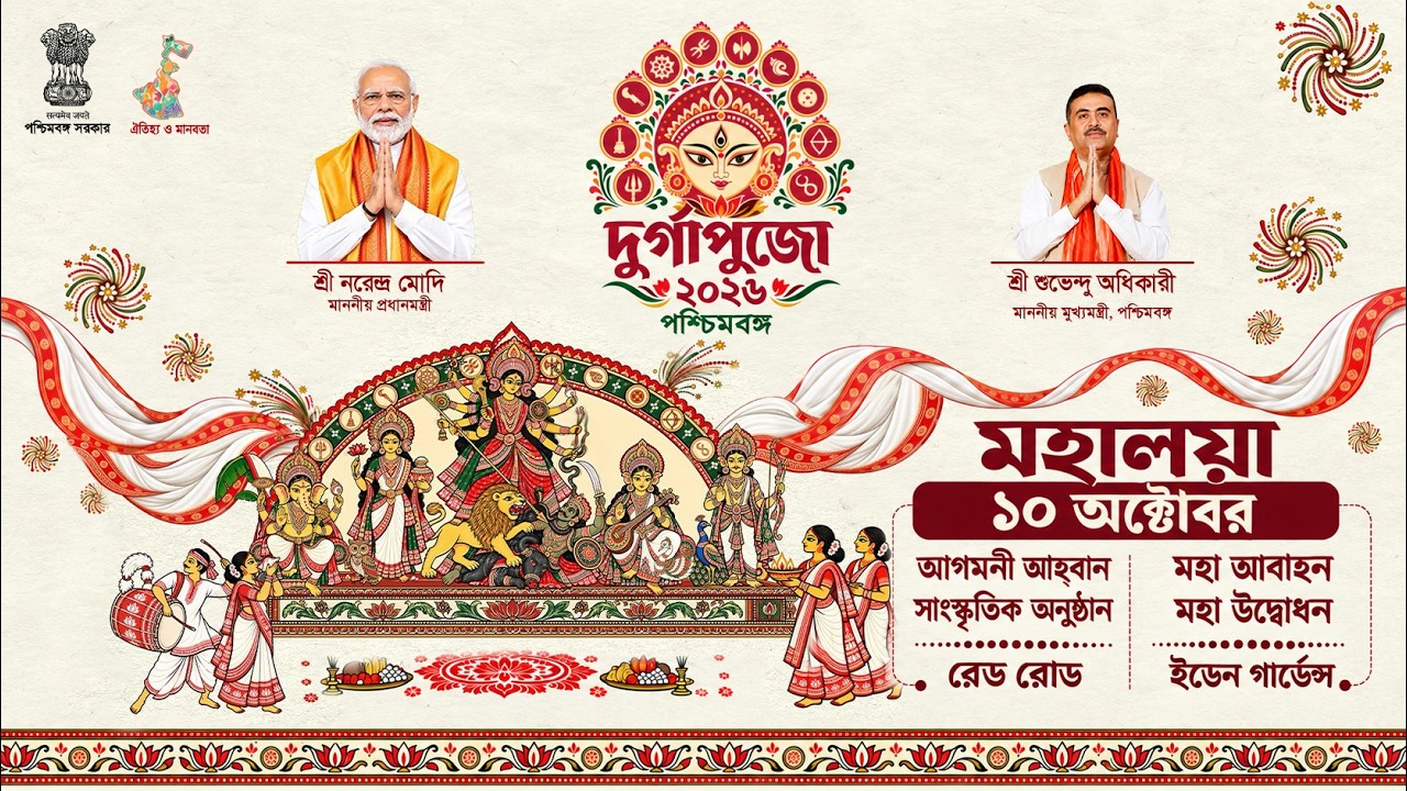 Mahalaya 2026 | Kolkata | Durga Puja 2026