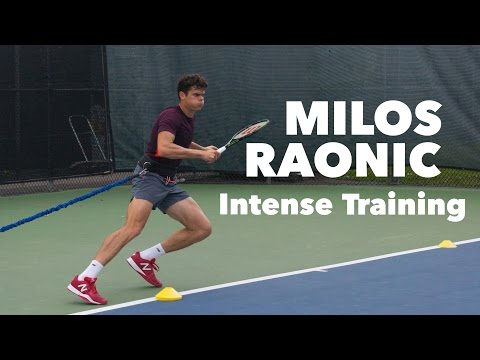 MILOS RAONIC I Intense Training