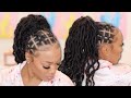 VERSATILE CRISS CROSS RUBBER BAND CROCHET BRAID PONYTAIL | TOCEANA WAVY LOCS FT. TOYOTRESS