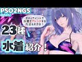【PSO2NGS】NGSの水着全23種(T2用)を一気に紹介！水着のアレンジ方法やバージョン違いの水着の細かな違いまでわかる！【キャラクリ】