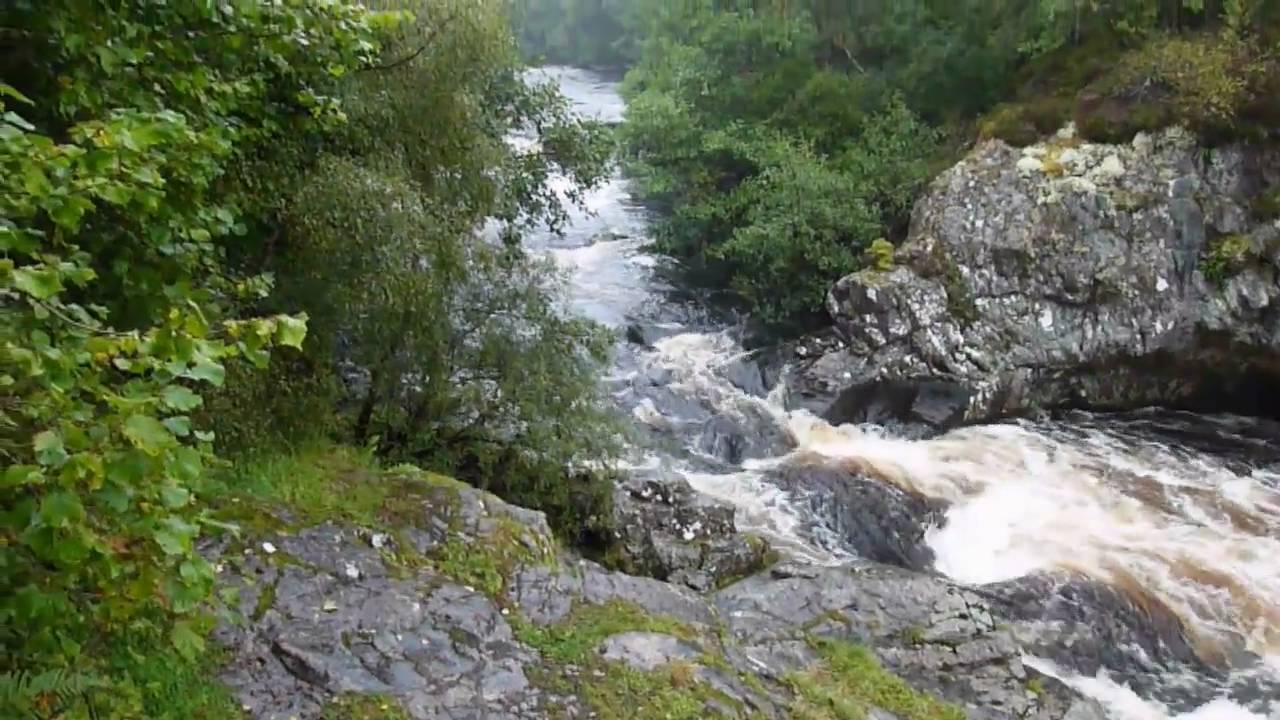 Falls of Shin, Sutherland, Scotland - HD