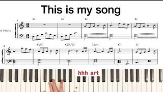 This is my song  by Charlie Chaplin in 1966 - 這是我的歌