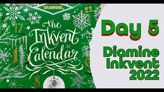 Diamine Inkvent 2022 Day 5 Ed Apple Chameleon
