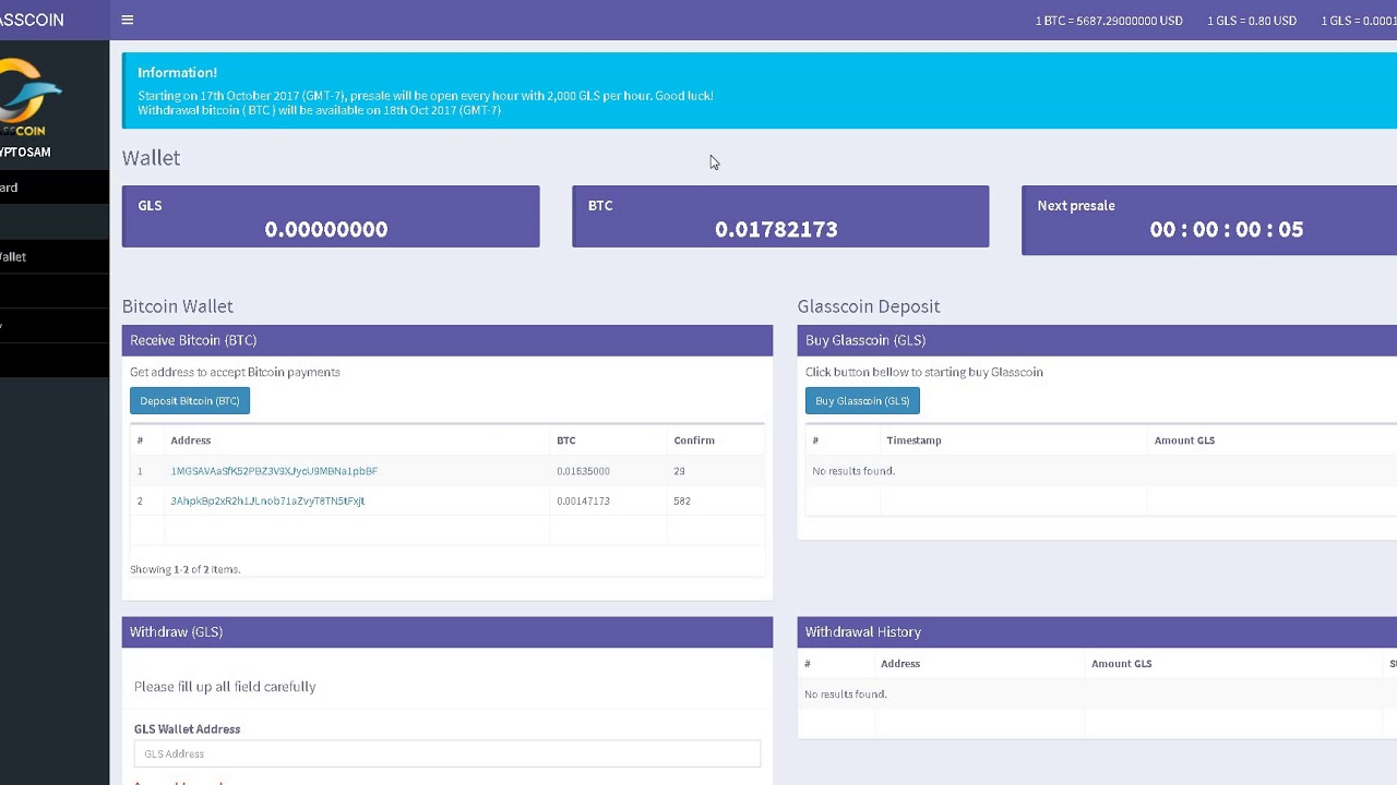 glasscoin buy Easy & Fast