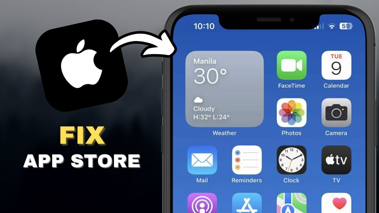 How To Fix App Store Not Showing On iPhone in SECONDS! - YouTube