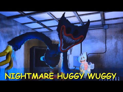 Nightmare Huggy Wuggy Jumpscare (Poppy Playtime - Chapter 3)