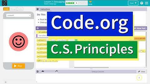 Code.org Lesson 6.3 Debugging  | Tutorial with Answers | Unit 3 CS Principles