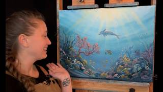 Full Tutorial Tuesday #94 Life Under the Sea by Kaylee Rakowski Update