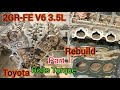 Part (1) 2GR-FE V6 3.5L Engine Rebuild Of Toyota Avalon