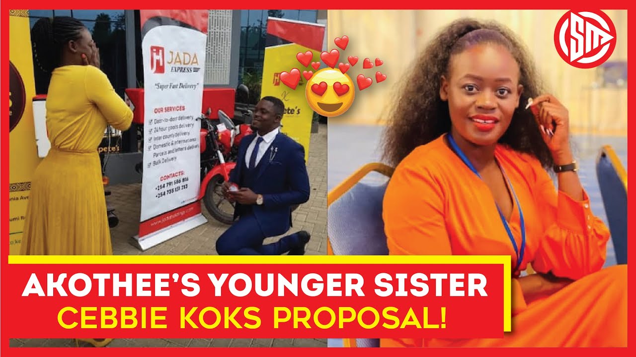 LOVELY! SEE HOW CEBBY KOKS NYASEGO WAS PROPOSED BY HER BOYFRIEND. GIFTED A BRAND NEW CAR