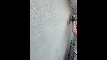How to finish basecoat render. Power float finish prior to silicone