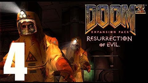 Doom 3 Resurrection of Evil  Walkthrough No Commentary Gameplay XBOX 1080p 60fps Part 4