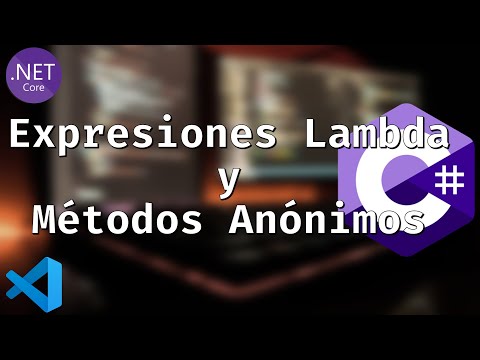 C# con .Net Core #17 - Expresiones Lambda y Métodos Anónimos | Jeison Peguero