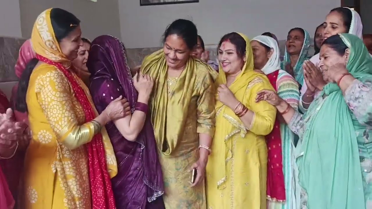 आज का कीर्तन राम नगर में # बहनों की मस्ती देखने लायक 👌👌 सुनीता मान मान M 8295264099