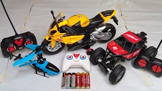 Radio Control BMW Motorcycle and Remote Control Racing Rc Car, rc helicopter, rc heavy bike toy