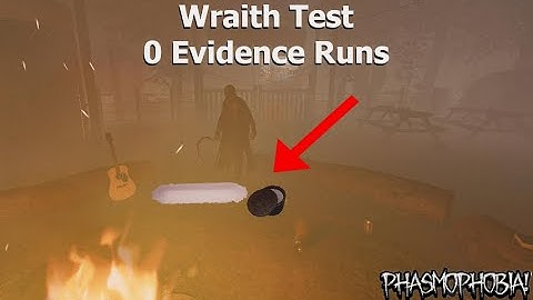 How To Test For Wraith In 0 Evidence Runs | Phasmophobia