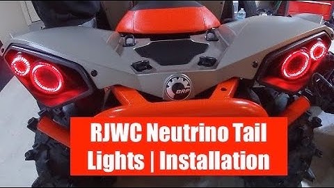 RJWC Neutrino Rear LED Lights | Can Am Renegade XMR 1000R
