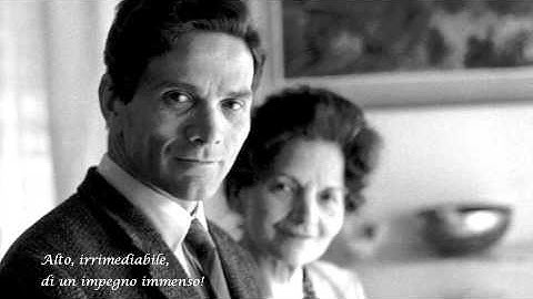 "Supplica A Mia Madre" - Pier Paolo Pasolini - (Voce di Pasolini)