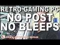 XP Retro Gaming PC - Boots up but no POST BIOS No Display No Beeps / Bleeps  LER #123