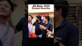 JEE Mains 2026📝 Student Reaction 😮💀 #esaral #jee #jeemains #shorts #student #examtime #iit #jee2026