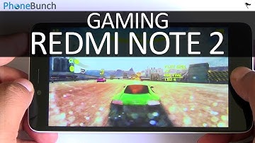Xiaomi Redmi Note 2 Prime Gaming Review with Temp Check