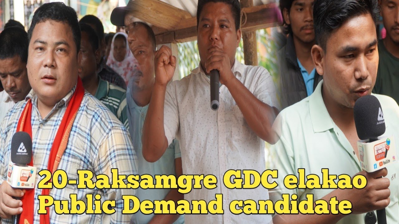 Sengkan A. Sangma, Independent Candidate Raksamgre manderangni dabienggipa candidate | Sawa chegen?