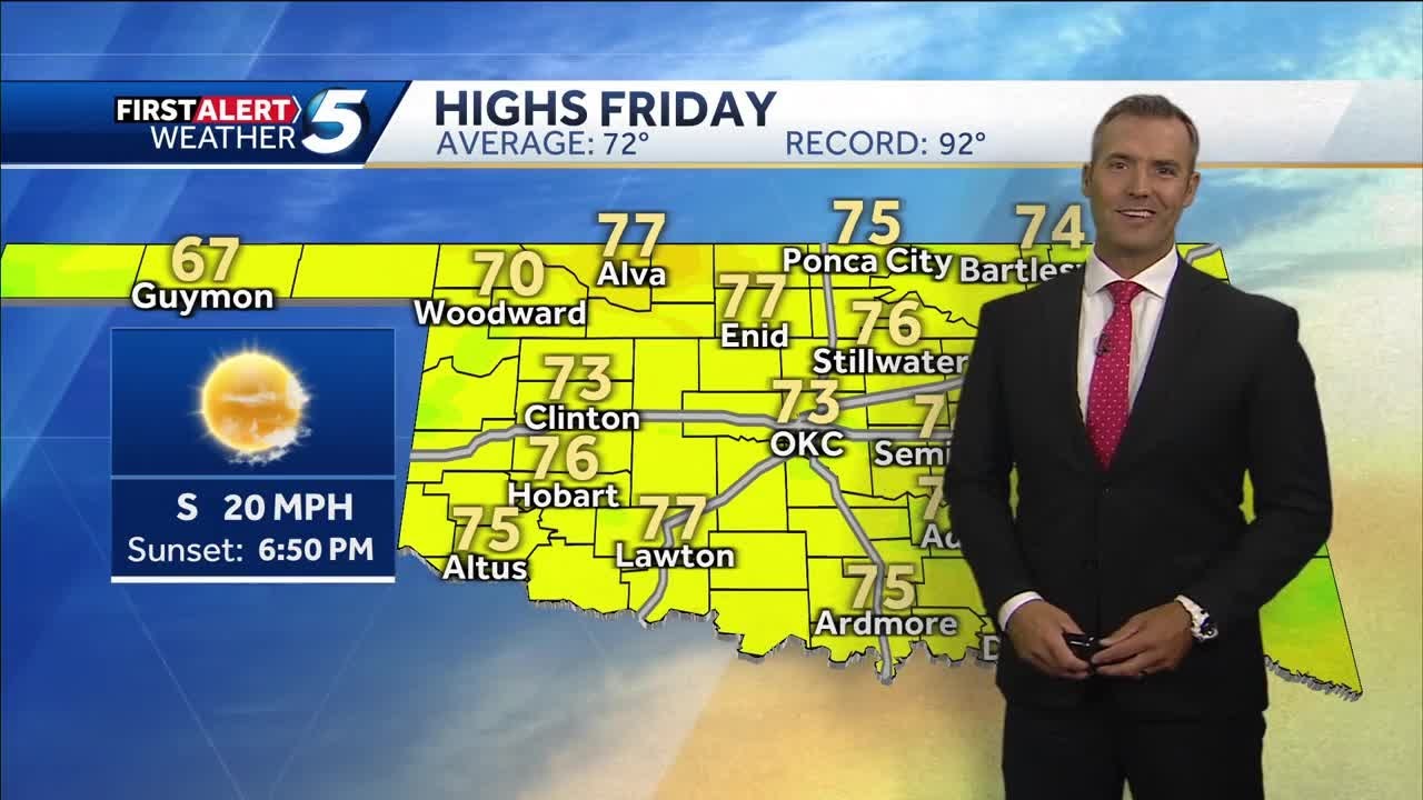 Friday Oct. 18, 2024 FORECAST: Breezy start to the weekend - YouTube
