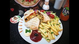 دليل روحك بأروع ساندويتش شوارما?? sandwich libanais (shawarma poulet)??recette libanaise