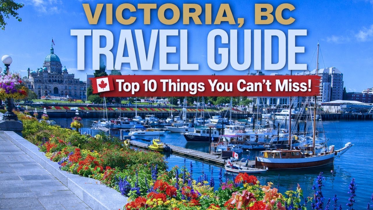 Victoria, BC Travel Guide 🇨🇦 | Top 10 Things You Can’t Miss!