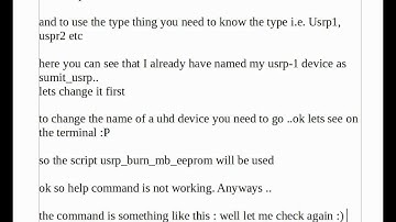 GNURADIO : Renaming USRP and finding it with several identifiers