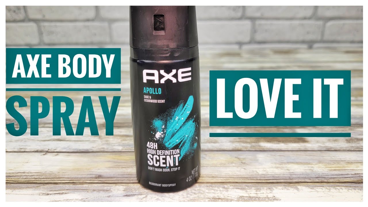 REVIEW Axe Body Spray Apollo Deodorant Body Spray - YouTube