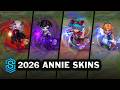 All Annie Skins 2026 | League of Legends