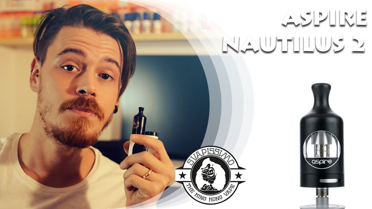 ASPIRE NAUTILUS 2 - L'atomizzatore per il tiro di guancia! Videorecensione by Svapissimo.com