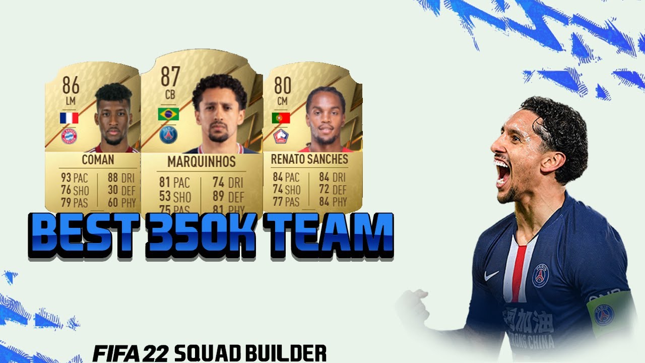 OP 350k Squad Builder!!! (FIFA 22)