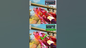 ✅Best Lag Reduce Super Resolution Settings in CODM BR🔥Pro Settings in CODM💯Codmobile #shorts #codmbr