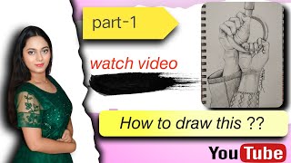 How to draw a human hands | Hat kaise draw karen || part1 ||