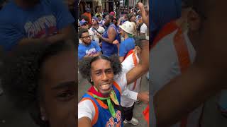 The Knicks parade Was too ￼lit #caribbeanmusic #dancehall #hiphop #automobile #soca